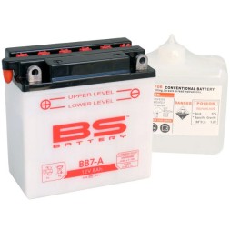 Мото аккумулятор BS BB7-A 8Ah 80А (YB9-B)
