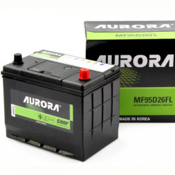 Аккумулятор автомобильный AURORA JIS MF95D26FL 80 Ач Аккумулятор автомобильный AURORA JIS MF95D26FL 80 Ач