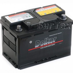 Аккумулятор автомобильный Delkor L3 58014 80 Ач Аккумулятор автомобильный Delkor L3 58014 80 Ач