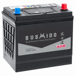 Аккумулятор автомобильный BUSHIDO AGM Start Stop D26L 75Ah