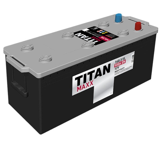 Аккумулятор грузовой TITAN MAXX 6СТ-140.3 L 140 Ач