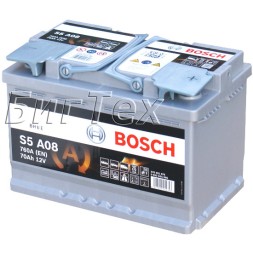 Аккумулятор автомобильный BOSCH AGM S5 A11 80 Ач Аккумулятор автомобильный BOSCH AGM S5 A11 80 Ач