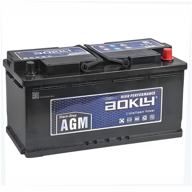 Аккумулятор автомобильный AOKLY AGM L6 105Ah 890A о.п.