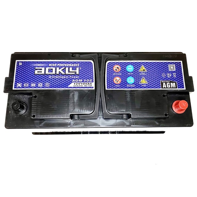 Аккумулятор автомобильный AOKLY AGM L6 105Ah 890A о.п.