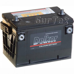 Аккумулятор автомобильный Delkor 78DT-790 90 Ач (4 клеммы)