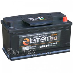Аккумулятор автомобильный Smart Element 90 Ah Аккумулятор автомобильный Smart Element 90 Ah
