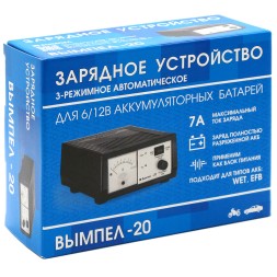 Зарядное устройство Вымпел 20, 6/12 Вольт, 7А