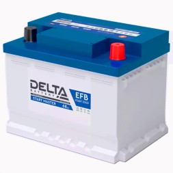 Аккумулятор автомобильный DELTA EFB START MASTER 68Ah Аккумулятор автомобильный DELTA EFB START MASTER 68Ah
