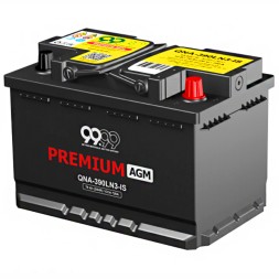 Аккумулятор автомобильный 9999 PREMUIM AGM QNA-390LN3-IS 70Ач 720А
