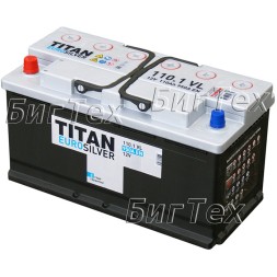 Аккумулятор автомобильный TITAN EURO SILVER 110 Ач Аккумулятор автомобильный TITAN EURO SILVER 110 Ач