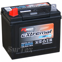 Аккумулятор RDRIVE eXtremal HD U1-29355S SMF-U1 29Ah