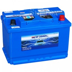 Аккумулятор автомобильный SF SONIC 74Ah 750А