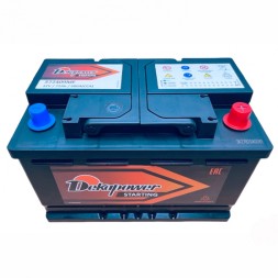 Аккумулятор автомобильный DEKAPOWER LB3 572409MF 72Ач 680А
