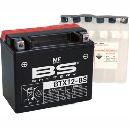 Мото аккумулятор BS BTX12-BS 10.5 Ач (YTX12-BS)