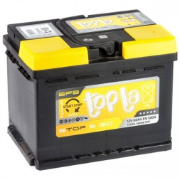 Аккумулятор автомобильный Topla EFB Stop Go L2, 60 Ач Аккумулятор автомобильный Topla EFB Stop Go L2, 60 Ач