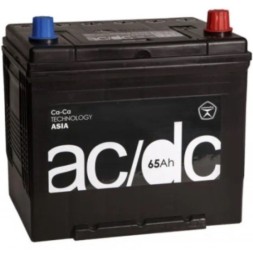 Аккумулятор автомобильный AC/DC Asia 75D23L 65Ач 600A