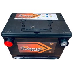 Аккумулятор автомобильный DEKAPOWER 78-750 80Ач 800А (боковые клеммы)