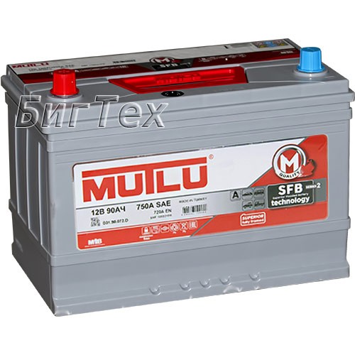 Аккумулятор автомобильный MUTLU SFB M2 105D31FR 90 Ач