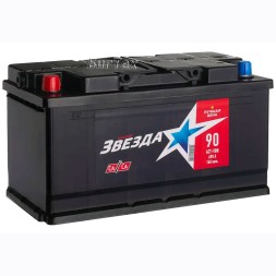 Аккумулятор автомобильный РУССКАЯ ЗВЕЗДА 90 Ач (6ст-90) 690А о.п.