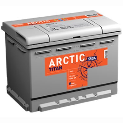 Аккумулятор автомобильный TITAN ARCTIC 62Ah