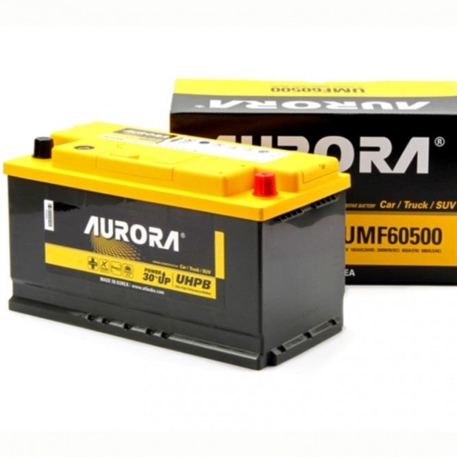 Аккумулятор автомобильный AURORA DIN ULTRA UMF60500 L5 105 Ач