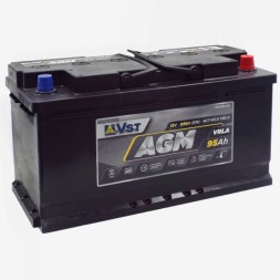Аккумулятор автомобильный Vst AGM 95Ач 850А (595 900 085)