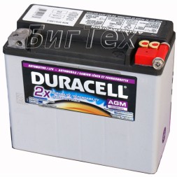 Мото аккумулятор Duracell DTX20L, 18 А/ч Мото аккумулятор Duracell DTX20L, 18 А/ч