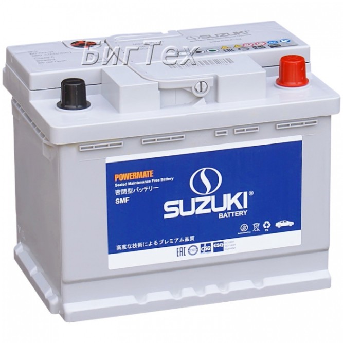 Аккумулятор автомобильный SUZUKI SMF55559 55Ач