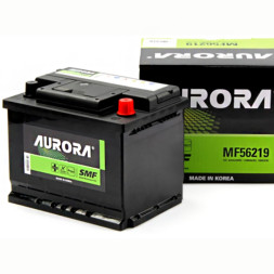 Аккумулятор автомобильный AURORA DIN MF56219 L2 62 Ач 540А Аккумулятор автомобильный AURORA DIN MF56219 L2 62 Ач 540А
