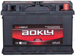 Аккумулятор автомобильный AOKLY 75Ач 650А 57524 о.п.