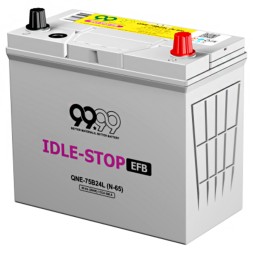 Аккумулятор автомобильный 9999 IDLE-STOP EFB 75B24L N-65 50Ah 500A