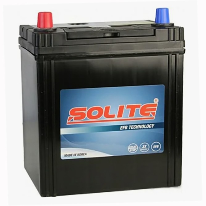Аккумулятор автомобильный SOLITE EFB M42R 40 Ач 400A