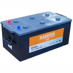 Аккумулятор грузовой RAMPER ECO 225 Ah 1480А 