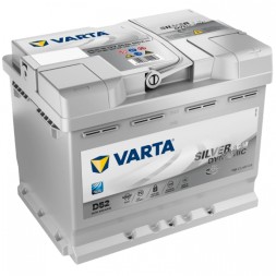Аккумулятор автомобильный VARTA AGM Silver Dynamic A8 (D52) 60 Ач Аккумулятор автомобильный VARTA AGM Silver Dynamic A8 (D52) 60 Ач
