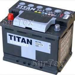 Аккумулятор автомобильный TITAN STANDART 60Ач Аккумулятор автомобильный TITAN STANDART 60Ач