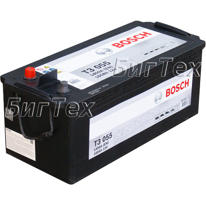 Аккумулятор грузовой BOSCH T3 055 180 Ач (680011)