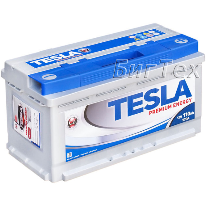Аккумулятор автомобильный TESLA Premium Energy 110 Ah
