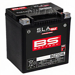 Мото аккумулятор BS BGZ32HL SLA MAX 33.7 Ач (YIX30L)