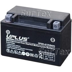 Мото аккумулятор Uplus EB9-4 AGM 8 Ач (YTX9)