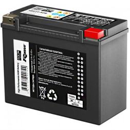 Мото аккумулятор RDrive OEM YTX24HL (66010-82B) 21Ah, 345A
