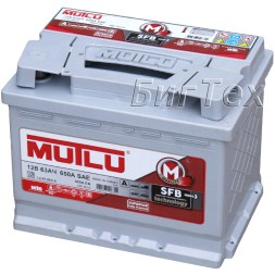 Аккумулятор автомобильный MUTLU SFB M3 L2, 63 Ач Аккумулятор автомобильный MUTLU SFB M3 L2, 63 Ач