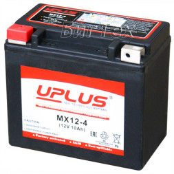 Мото аккумулятор Uplus MX12-4 AGM 10 Ач (YTX12)