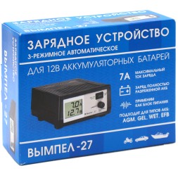 Зарядное устройство Вымпел 27, 12 Вольт, 7А