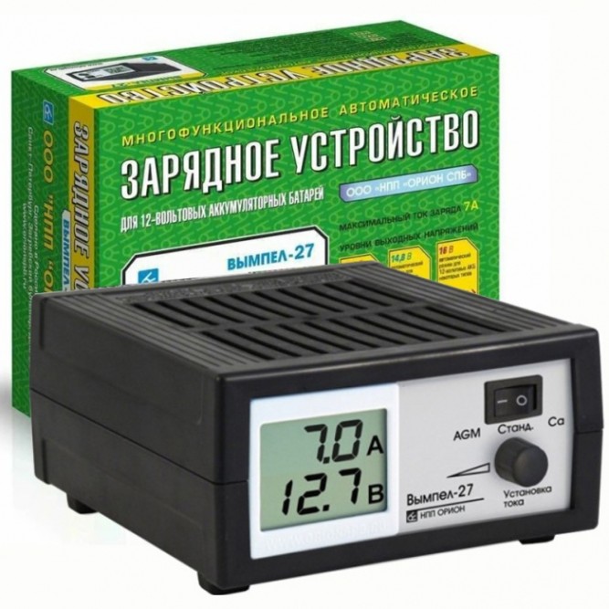 Зарядное устройство Вымпел 27, 12 Вольт