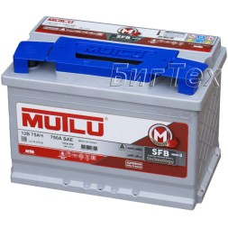 Аккумулятор автомобильный MUTLU SFB M3 L3, 78 Ah обр. пол.