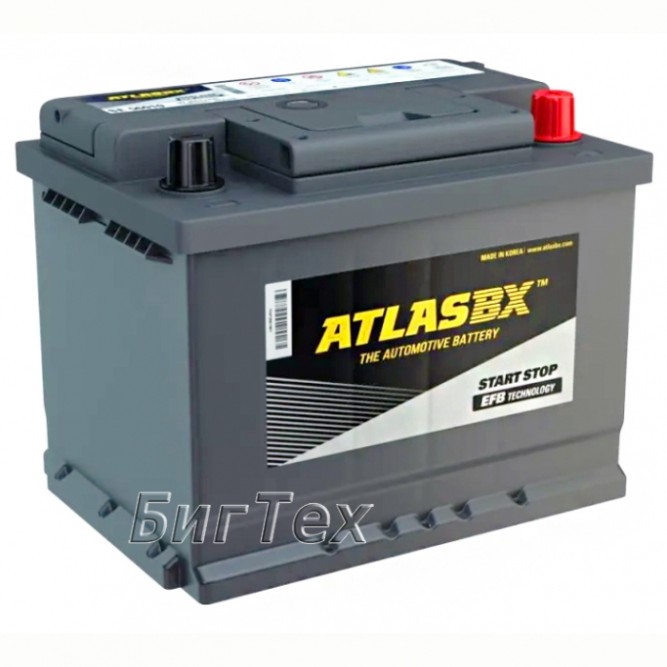 Аккумулятор автомобильный ATLAS EFB SE 56010 L2 60 Ач