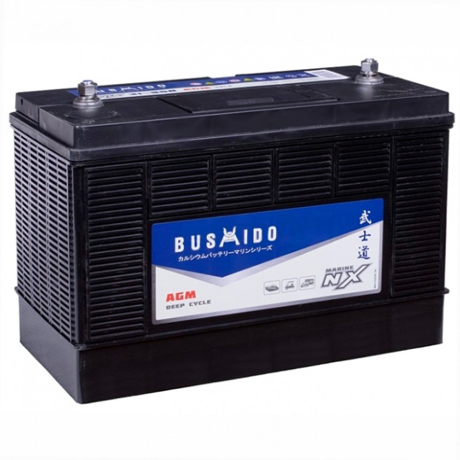 Аккумулятор лодочный BUSHIDO AGM M31-950 100 Ач