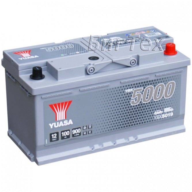 Аккумулятор автомобильный YUASA YBX5019 Silver 100 Ач