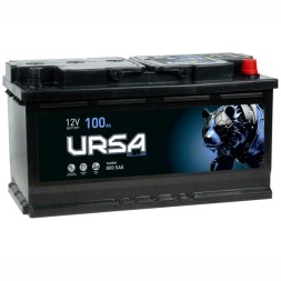 Аккумулятор автомобильный URSA Blue UU1000 100 Ач 760A обр. пол.