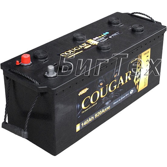 Аккумулятор Cougar 190 А/ч, 6ст-190
